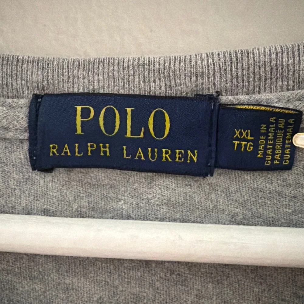 Polo Ralph Lauren Mens Polo Bear Graphic T-Shirt XXL Heather Gray Cotton Tee